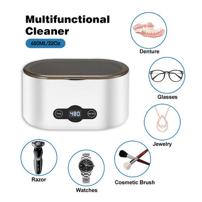 Nuovi detergenti ad ultrasuoni per uso domestico per gioielli occhiali per l'orologio