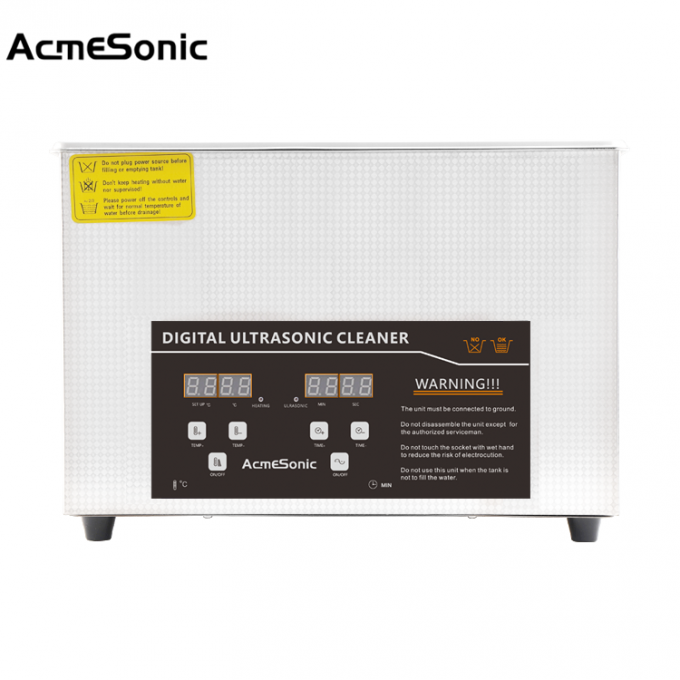 150W Digital Ultrasonic Cleaner Orologio parti pulite 40khz 4.5L 0