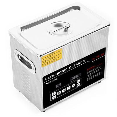 Pulizzatore ad ultrasuoni a doppia frequenza 3L con 2 trasduttori Potenza ad ultrasuoni 120W Potenza di riscaldamento 100W