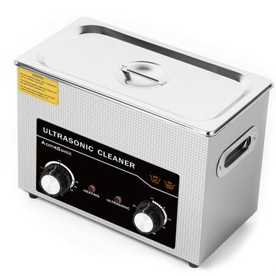 4Pulizzatore ad ultrasuoni da acciaio inossidabile da.5L con riscaldatore da 3L di potenza da 180W