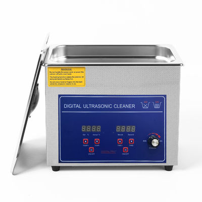 Pulizzatore ad ultrasuoni industriale regolabile Modello 3L 120w Potenza ad ultrasuoni 40kHz Frequenza 6L Capacità