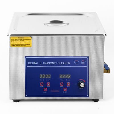 Pulizzatore ad ultrasuoni a potenza regolabile da 240w con calore da 300w Timer per macchine industriali fino a 30 minuti