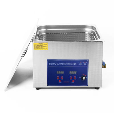 360W 400W 40kHz macchina di pulizia ad ultrasuoni 15L Industrial Power Adjustable Ultrasonic Cleaner