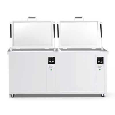 Pulizzatore ad ultrasuoni industriali di precisione 28/40KHz Filtro a frequenza inclusa SUS 304 acciaio inossidabile 5400W Potenza