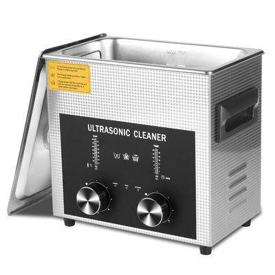 Pulizzatore ad ultrasuoni commerciale 3L 120W con calorificatore a cronometro codificato Basket multi-applicazione per gioielli Occhiali Catene Orologi