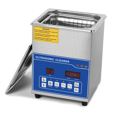 Pulizzatore ad ultrasuoni riscaldato da 2 litri a doppia frequenza Pro.