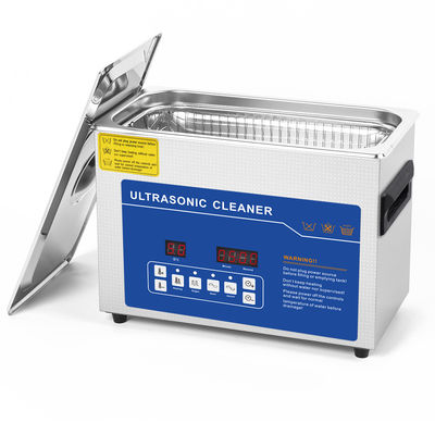 Pulizzatore ad ultrasuoni professionale da 4L con timer di riscaldamento e doppia frequenza per dentiere