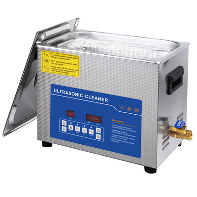 10L Industrial Ultrasonic Cleaner 240W Power Heater Timer Controllo digitale Acciaio inossidabile per motociclette Ricambi attrezzi Catene