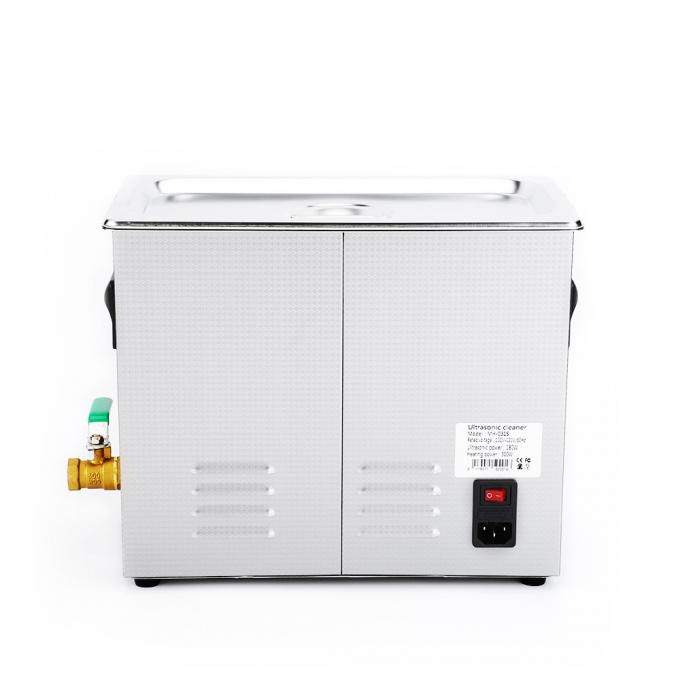 Potente ultrasuoni Parts Washer Digital Heated Timer Capacità del serbatoio 10L 4