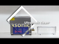 180W timer e riscaldatore regolabile pulsante ad ultrasuoni con scarico degas riscaldamento fabbrica di porcellana 6.5l