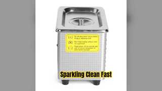 Potenti occhiali per gioielli con pulitore ad ultrasuoni da 800 ml